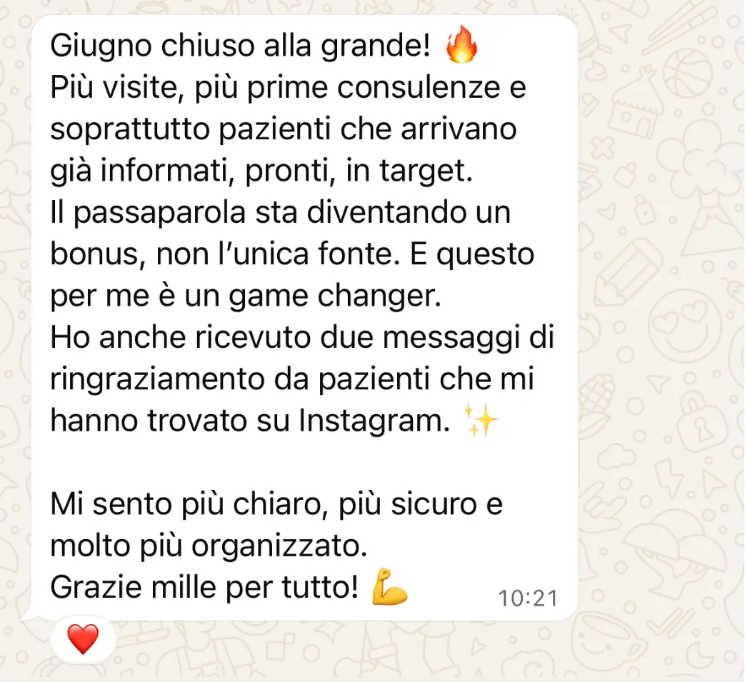 Feedback cliente